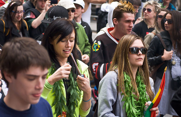 Всемирный Конопляный Марш Global Marijuana March